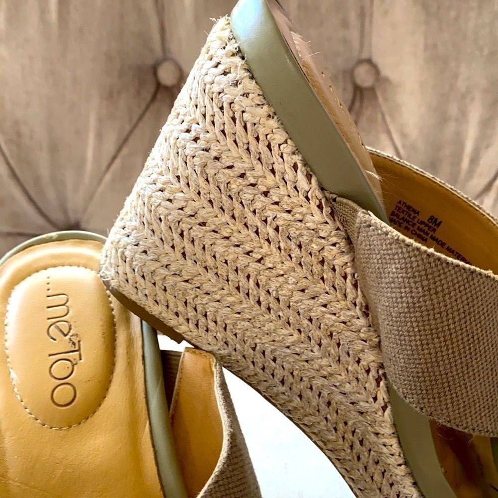 Olive Green Wedges  - Picture 3 of 6